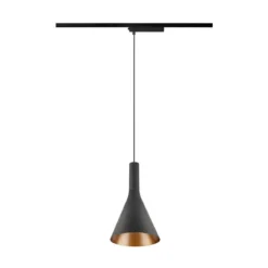 SLV 1010797 LALU® SET Pendelleuchte für Hochvolt-Stromschiene 1Phasen 2700 3000K schwarz 40°