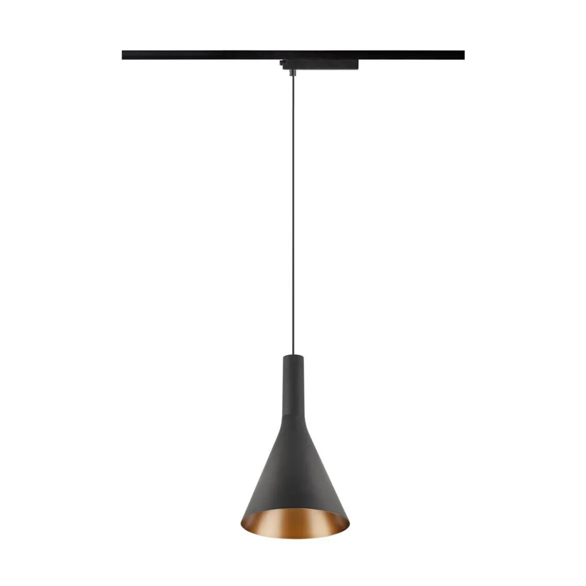 SLV 1010797 LALU® SET Pendelleuchte für Hochvolt-Stromschiene 1Phasen 2700 3000K schwarz 40°