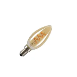 SLV 1008648 LED C35 Lichtquelle gold E14 2W 2200K