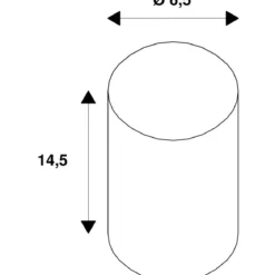SLV 1008156 LED Leuchtmittel Rusika Soft Cage E27 PHASE 570lm 2200K