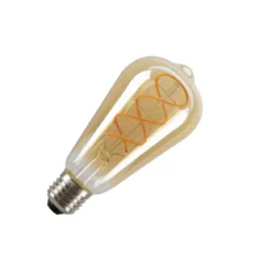 SLV 1008645 LED ST64 Lichtquelle gold E27 4W 1800K