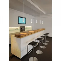 SLV Leuchte 1002937 ASTINA QPAR51 Indoor Pendelleuchte weiß