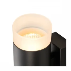 SLV Leuchte 1002933 ASTINA UP DOWN QPAR51 Indoor Wandaufbauleuchte schwarz