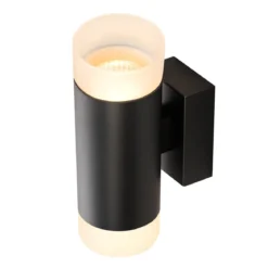 SLV Leuchte 1002933 ASTINA UP DOWN QPAR51 Indoor Wandaufbauleuchte schwarz