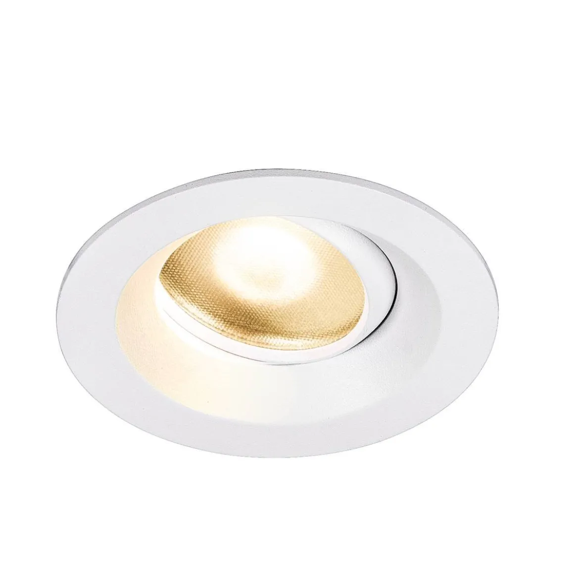 SLV Leuchte 1003039 DINGILO Indoor LED Deckeneinbauleuchte weiß 3000K schwenkbar