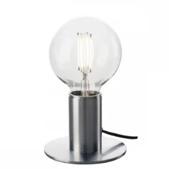 SLV Leuchte 1001678 FITU TL Indoor Tischleuchte alu gebürstet E27 max. 10W