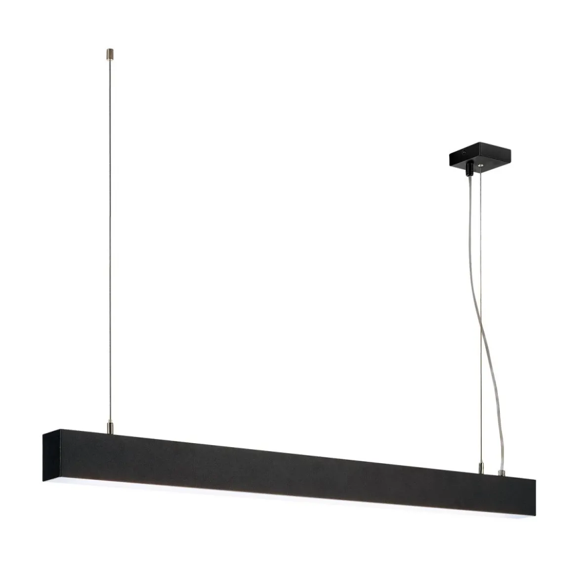 SLV Leuchte 1001403 GLENOS Pendelleuchte mattschwarz 1m 4000K dimmbar