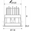 SLV Leuchte 1002591 HORN MAGNA LED Indoor Deckeneinbauleuchte weiß 3000K 25°
