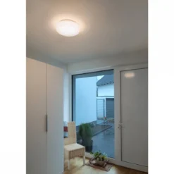 SLV Leuchte 1002940 LIPSY 40 DRUM DALI CW LED Indoor Wand- und Deckenaufbauleuchte weiß