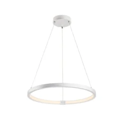 SLV Leuchte 1002910 ONE 60 DALI Indoor LED Pendelleuchte weiß