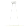 SLV Leuchte 1003044 PANEL 60 DALI Indoor LED Pendelleuchten rund weiß 3000K