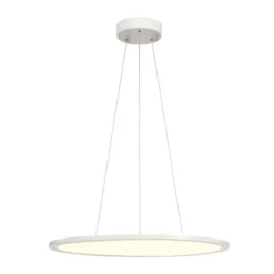 SLV Leuchte 1003044 PANEL 60 DALI Indoor LED Pendelleuchten rund weiß 3000K