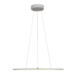 SLV Leuchte 1003046 PANEL 60 DALI Indoor LED Pendelleuchten rund grau 3000K