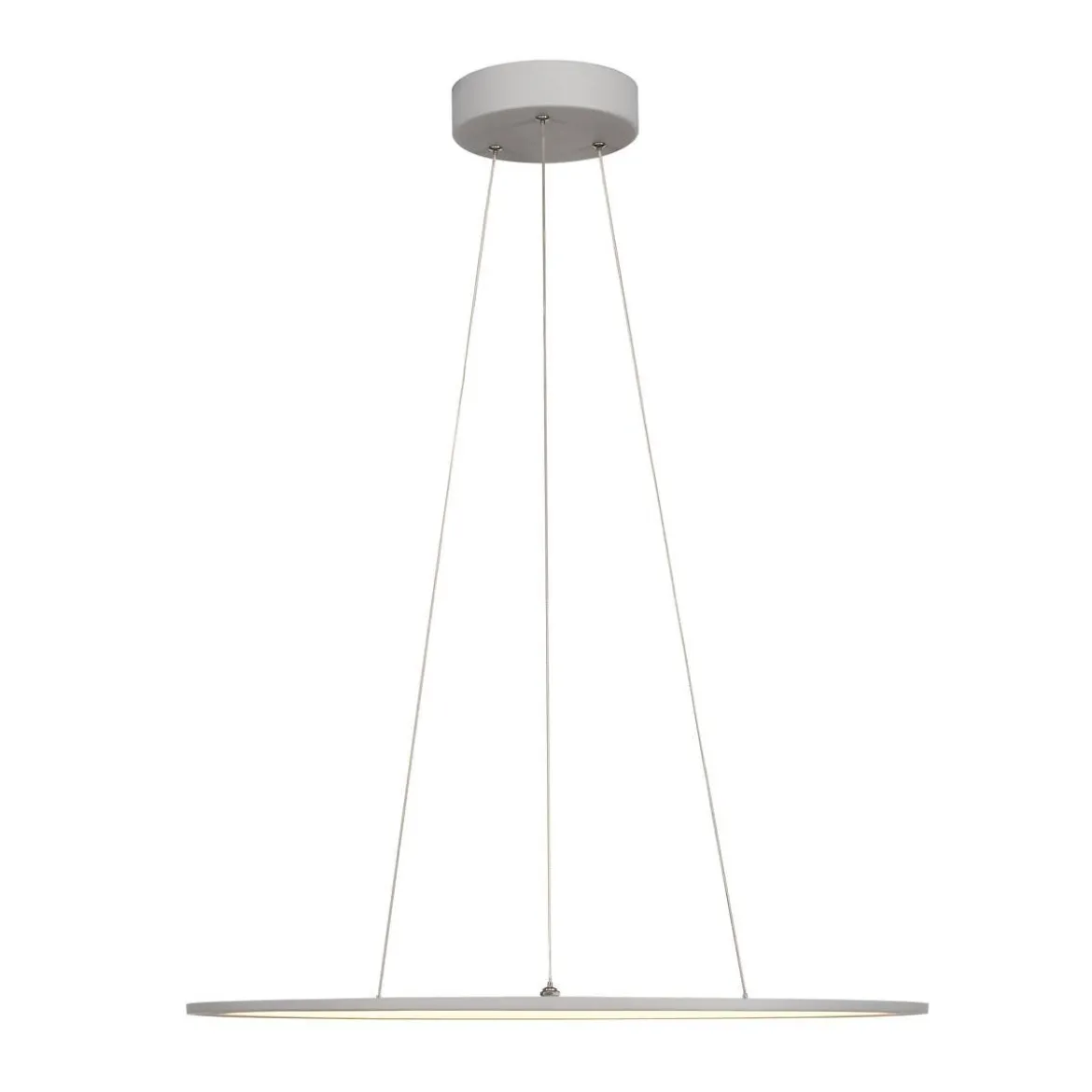 SLV Leuchte 1003046 PANEL 60 DALI Indoor LED Pendelleuchten rund grau 3000K