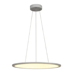 SLV Leuchte 1003046 PANEL 60 DALI Indoor LED Pendelleuchten rund grau 3000K