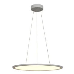 SLV Leuchte 1003047 PANEL 60 DALI Indoor LED Pendelleuchten rund grau 4000K