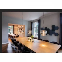 SLV Leuchte 1003444 PANTILO CONVEX 40 Indoor Pendelleuchte E27 chrom