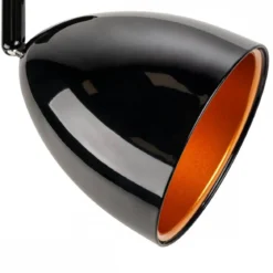 SLV Leuchte 1008052 PARA CONE 14 QPAR51 1-Phasen System Leuchte schwarz gold