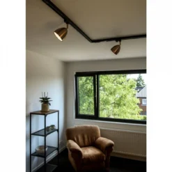 SLV Leuchte 1002878 PARA CONE 14 QPAR51 3-Phasen System Leuchte kupfer weiß