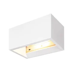 SLV Leuchte 1002238 PLASTRA QT-DE12 WL Indoor Wandleuchte weiß