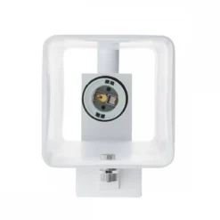 SLV Leuchte 1003429 QUADRASS SPOT Indoor Wandaufbauleuchte mit LED Spot und E27 Fassung weiß