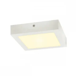 SLV Leuchte 1003018 SENSER 18 Indoor LED Deckenaufbauleuchte eckig weiß