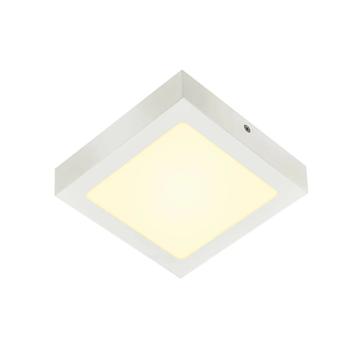 SLV Leuchte 1003018 SENSER 18 Indoor LED Deckenaufbauleuchte eckig weiß