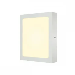SLV Leuchte 1003019 SENSER 24 Indoor LED Deckenaufbauleuchte eckig weiß
