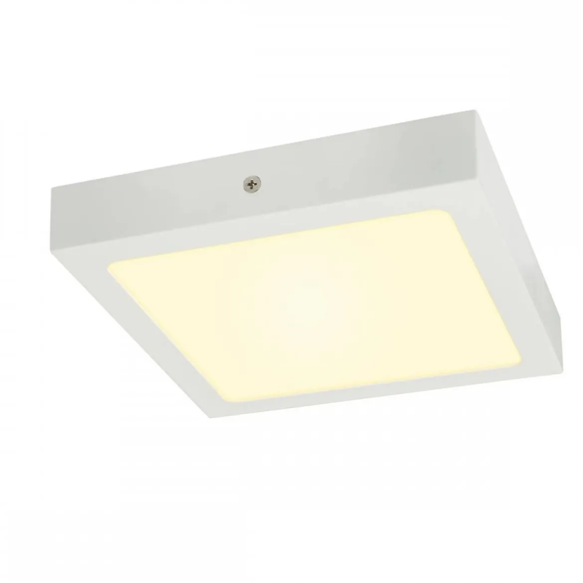 SLV Leuchte 1003019 SENSER 24 Indoor LED Deckenaufbauleuchte eckig weiß