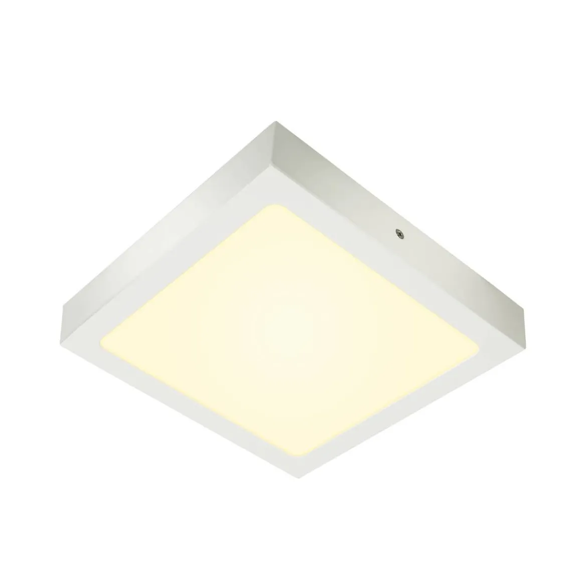 SLV Leuchte 1003019 SENSER 24 Indoor LED Deckenaufbauleuchte eckig weiß