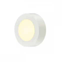 SLV Leuchte 1003014 SENSER 12 Indoor LED Deckenaufbauleuchte rund weiß dimmbar