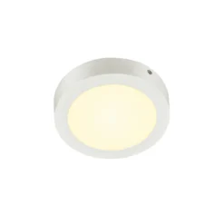 SLV Leuchte 1003015 SENSER 18 Indoor LED Deckenaufbauleuchte rund weiß