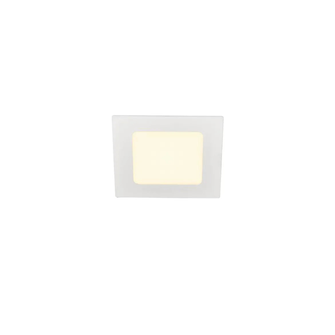 SLV Leuchte 1003011 SENSER 12 Indoor LED Deckeneinbauleuchte eckig weiß