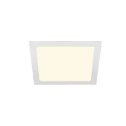 SLV Leuchte 1003013 SENSER 24 Indoor LED Deckeneinbauleuchte eckig weiß