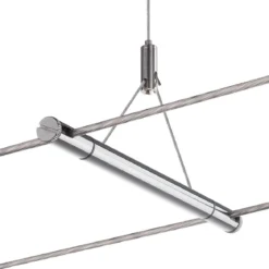 SLV Leuchte 1002699 TENSEO Drahtseilabhängung chrom