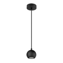 SLV 1008172 LIGHT EYE® 90 Pendelleuchte matt schwarz GU10