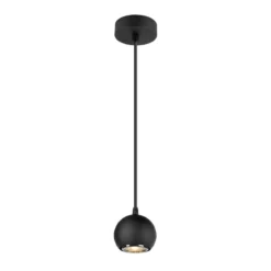 SLV 1008172 LIGHT EYE® 90 Pendelleuchte matt schwarz GU10