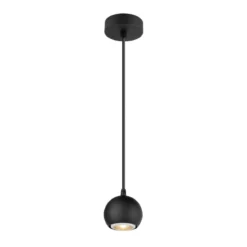 SLV 1008172 LIGHT EYE® 90 Pendelleuchte matt schwarz GU10