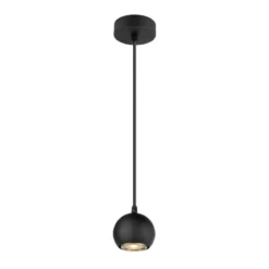 SLV 1008172 LIGHT EYE® 90 Pendelleuchte matt schwarz GU10