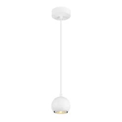 SLV 1008173 LIGHT EYE® 90 Pendelleuchte matt weiß GU10