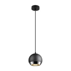 SLV 1008178 LIGHT EYE® 150 Pendelleuchte matt schwarz GU10
