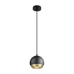 SLV 1008178 LIGHT EYE® 150 Pendelleuchte matt schwarz GU10