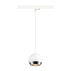SLV 1008177 LIGHT EYE® 150 3-Phasen Pendelleuchte GU10 max. 13W matt weiß