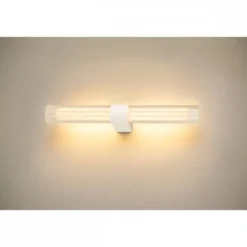 SLV 1007617 LYGANT double Wandaufbauleuchte 3000K weiß IP44