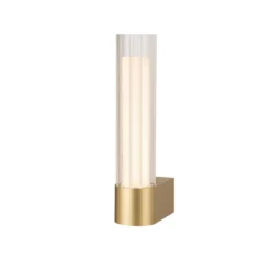 SLV 1007612 LYGANT single Wandaufbauleuchte 3000K messing IP44