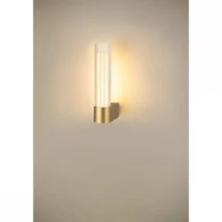 SLV 1007612 LYGANT single Wandaufbauleuchte 3000K messing IP44