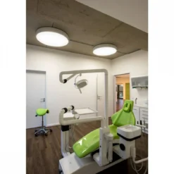 SLV 135174 MEDO 90 LED Deckenleuchte silbergrau optional abpendelbar