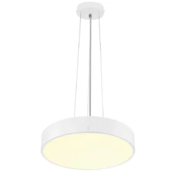 SLV 1007293 MEDO® PRO 40 Deckenaufbauleuchte rund CCT DALI Touch 80° UGR19 weiß