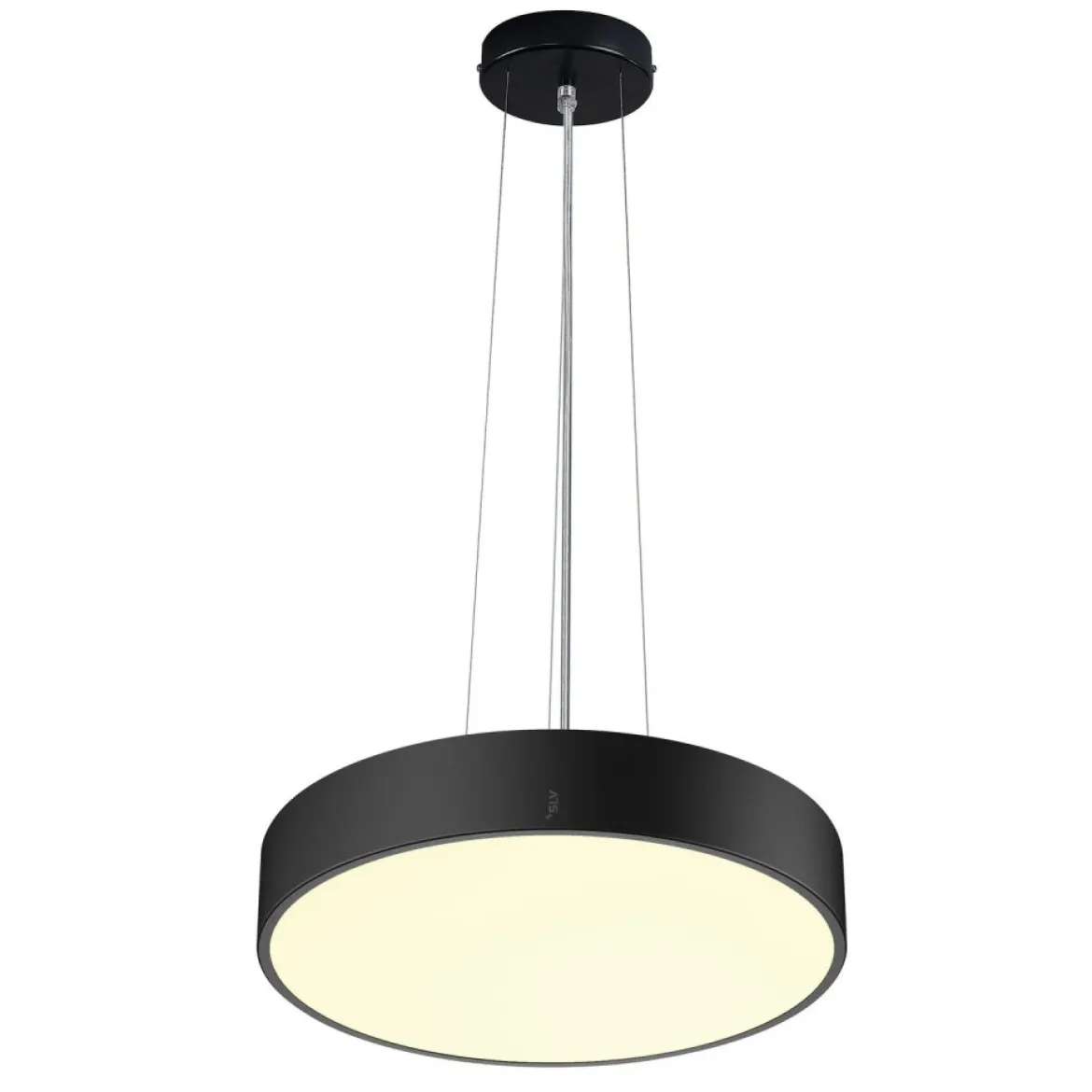 SLV 1007296 MEDO® PRO 40 Deckenaufbauleuchte rund CCT Phase 80° UGR19 schwarz