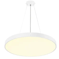 SLV 1007309 MEDO® PRO 90 Deckenaufbauleuchte rund CCT DALI Touch 80° UGR19 weiß